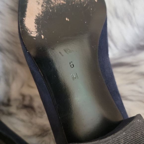 Bally Blue Suede Marelle Loafers - Picture 9 of 9